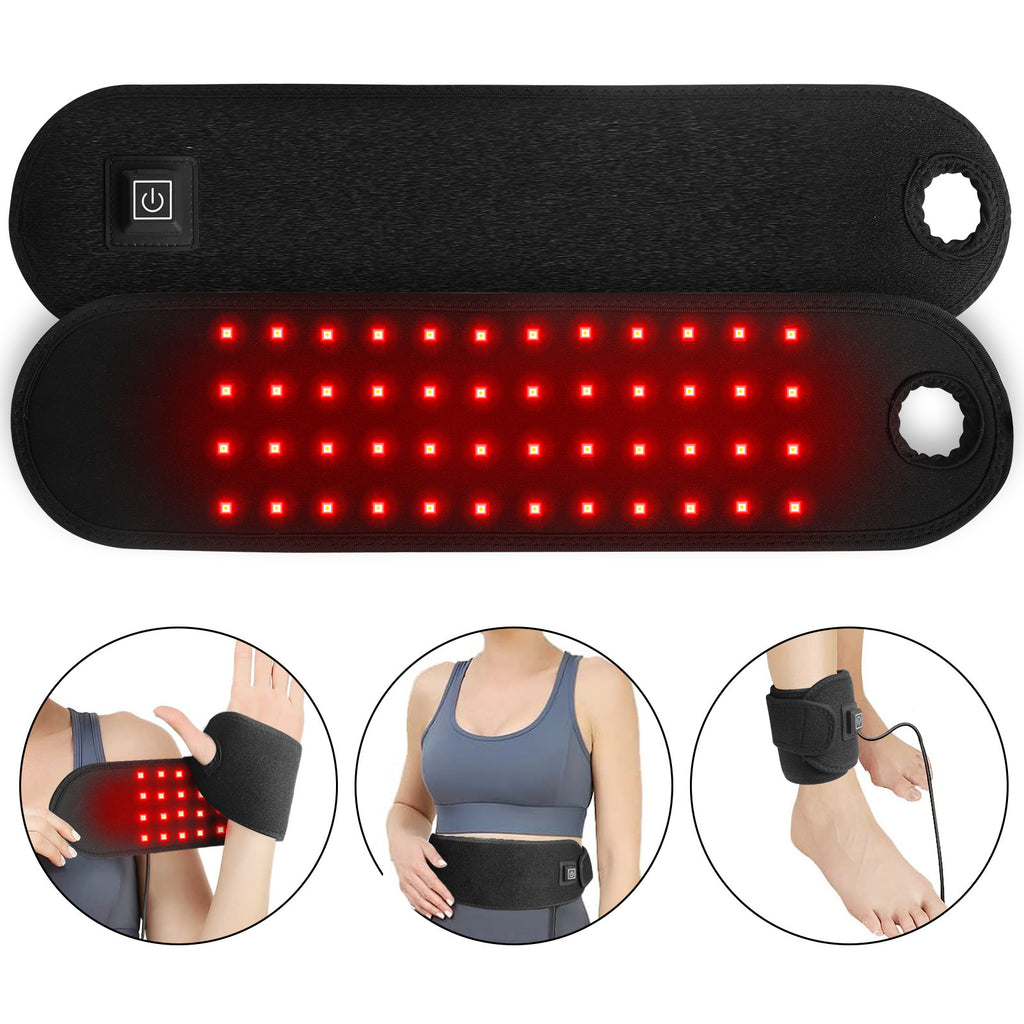 Lumira Relief Band — Red Light & Heat Physiotherapy Sports Wrap