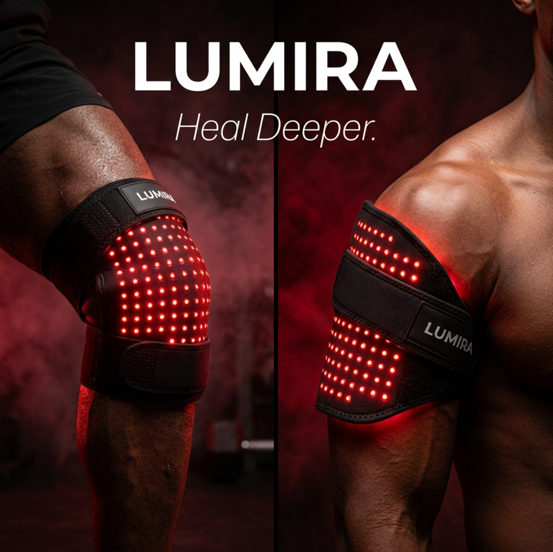 Lumira Relief Pro — Red Light Therapy Knee & Shoulder Pad