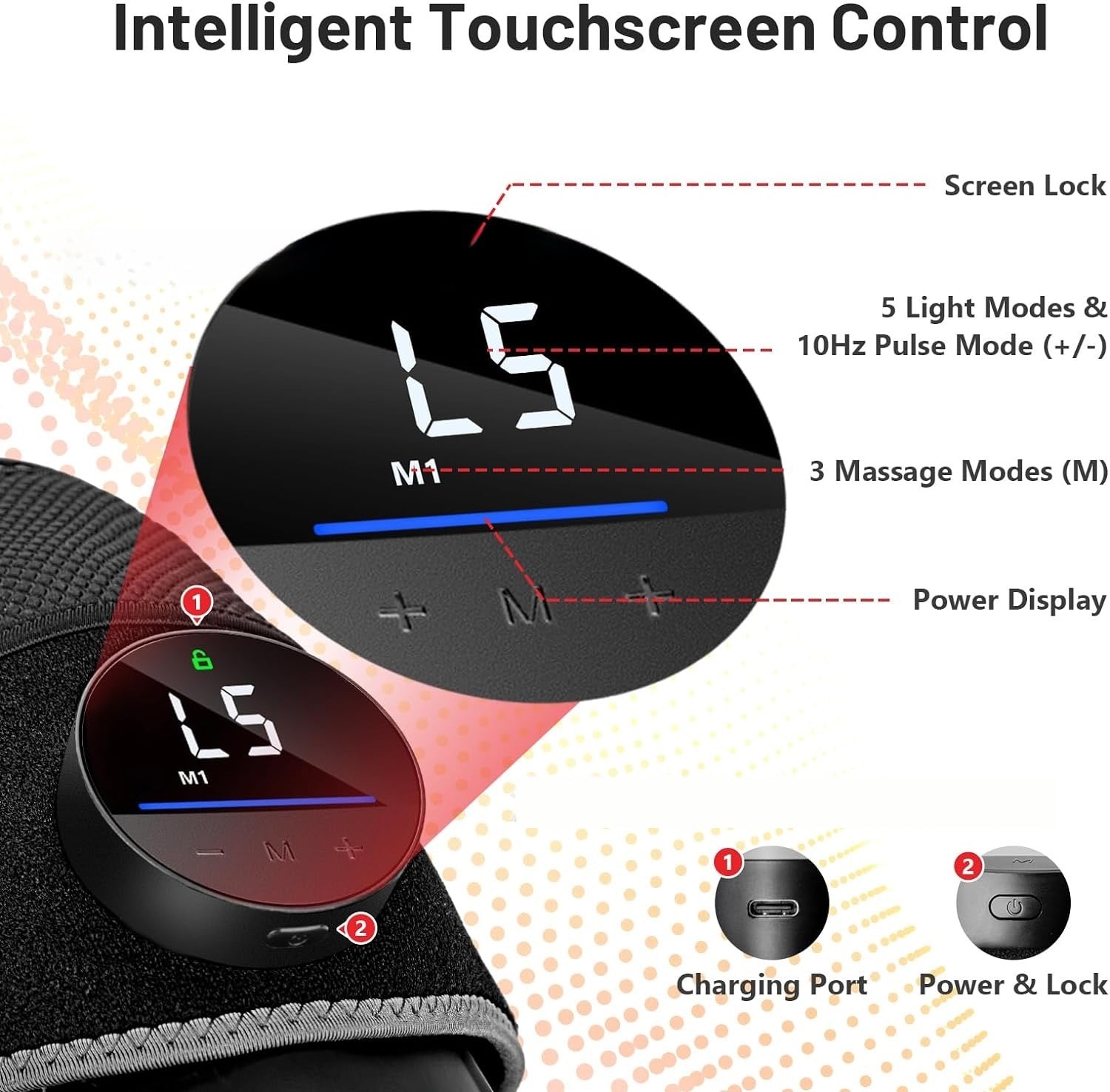 Lumira Relief Pro — Red Light Therapy Knee & Shoulder Pad