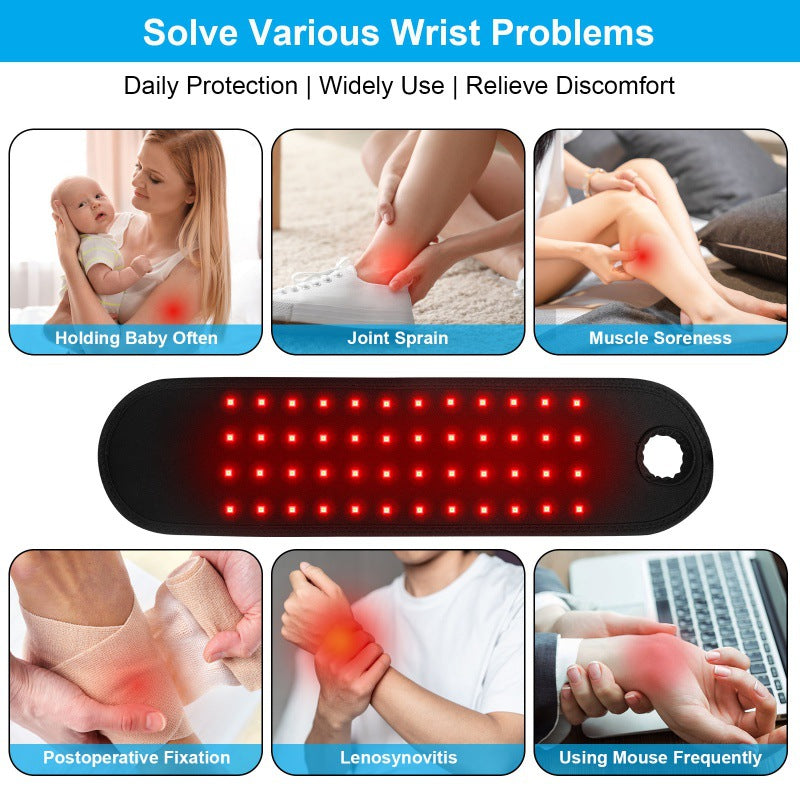 Lumira Relief Band — Red Light & Heat Physiotherapy Sports Wrap